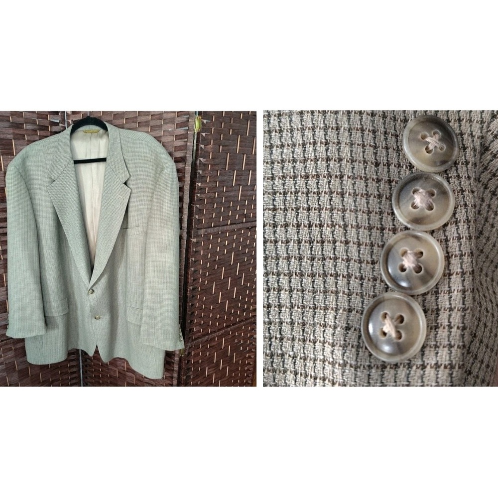Hart Schaffner & Marx Gold Trumpeter Men's Wool Blazer Sport Coat 56? Gaedes